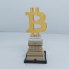 Estatua del Bitcoin