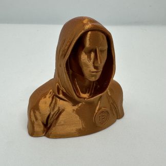 Busto de Satoshi Nakamoto – Edición Cobre Metálico