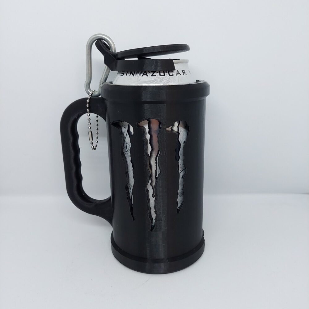 Portavaso tipo Jarra para lata energética Monster - Imagen 4