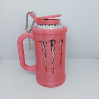 Portavaso tipo Jarra para lata energética Monster